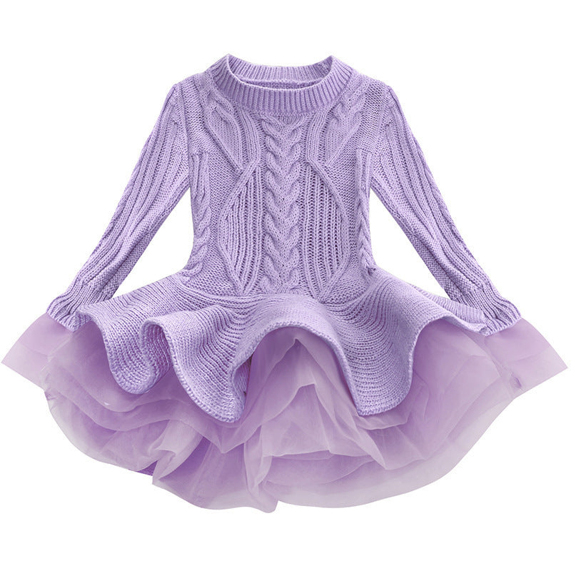Girl's Knit Dress
