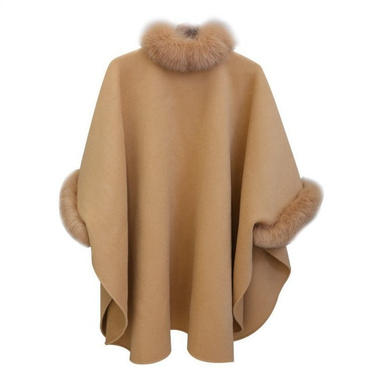 Mid-length woolen coat