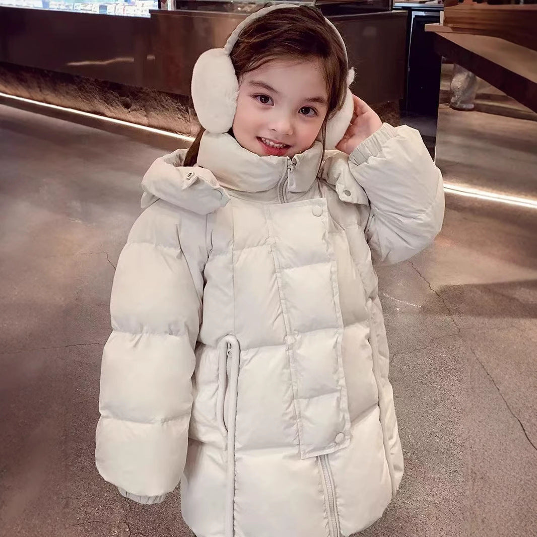 Thick cotton-padded coat
