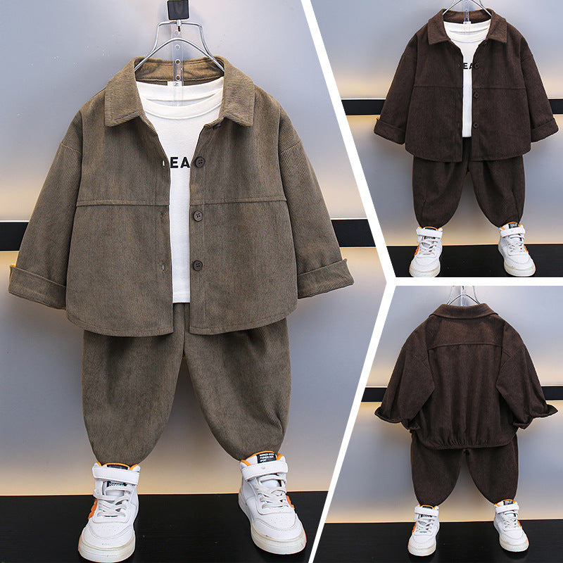 Corduroy Casual Set