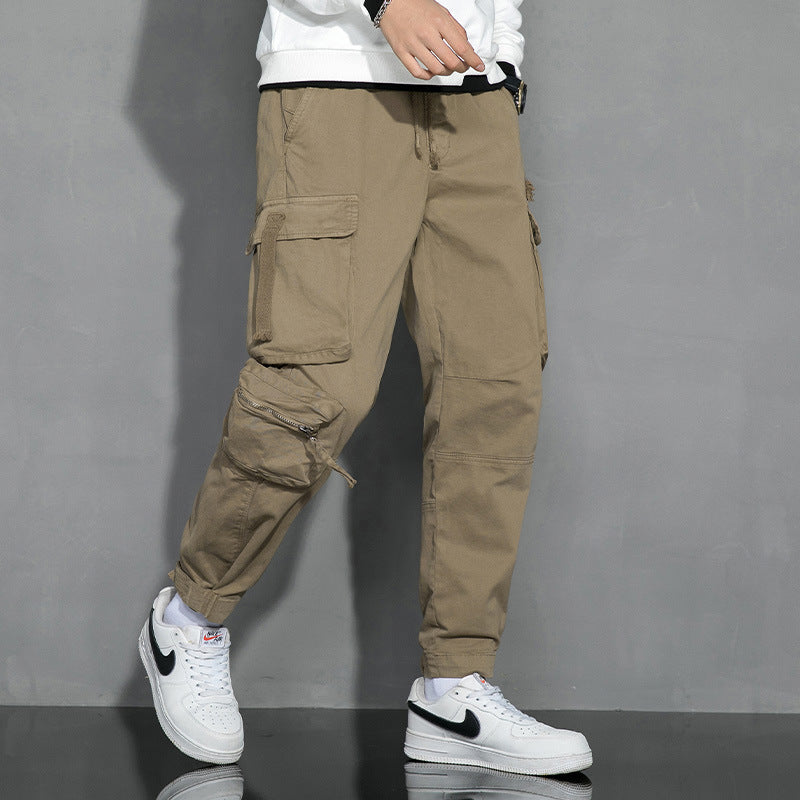 Men's Casual Cotton Work Trousers