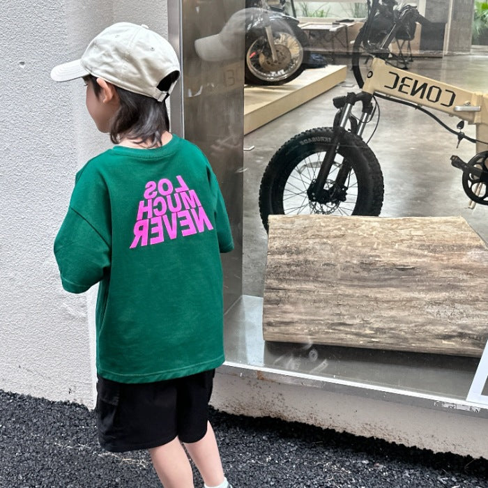 Boys' Cotton Short Sleeve T-Shirt