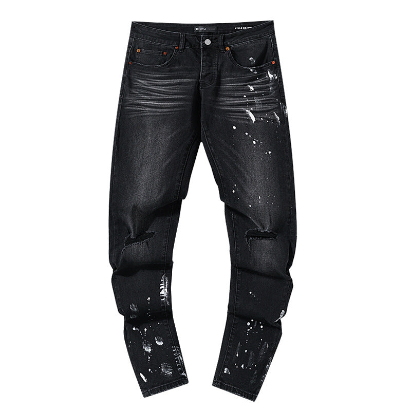 Vintage straight-leg jeans