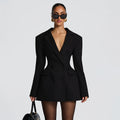 Long Sleeve Slim Fit Dress