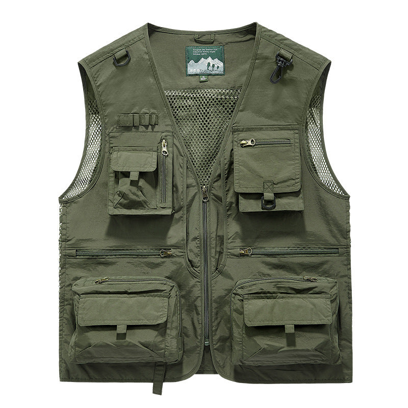 Men's Quick-Dry Outdoor Mesh Vest