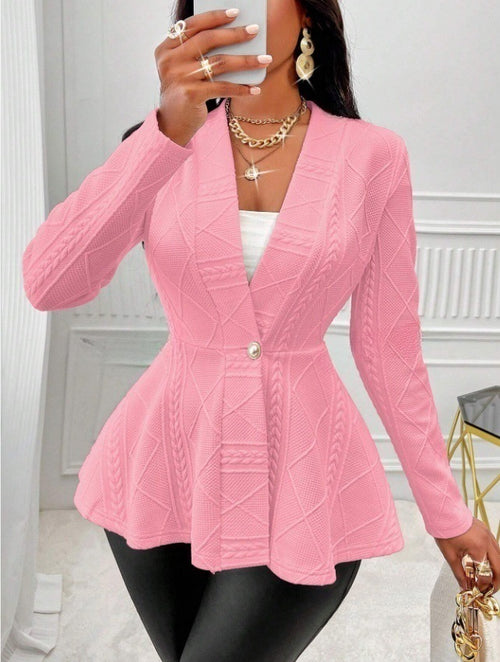 Women's Jacquard Blazer