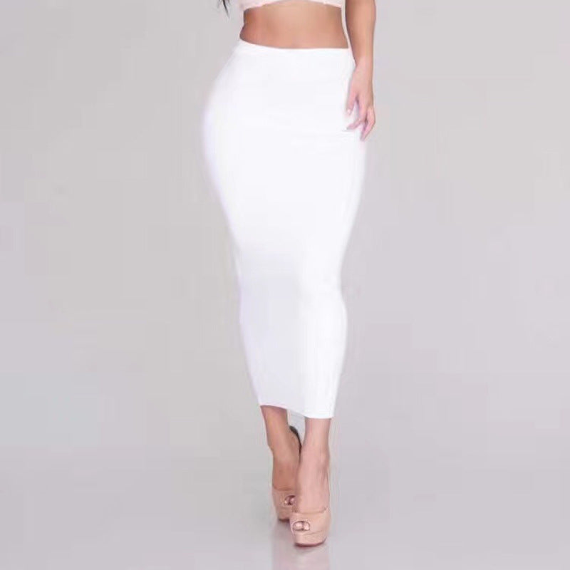 Slim High Waist Bandage Pencil Skirt