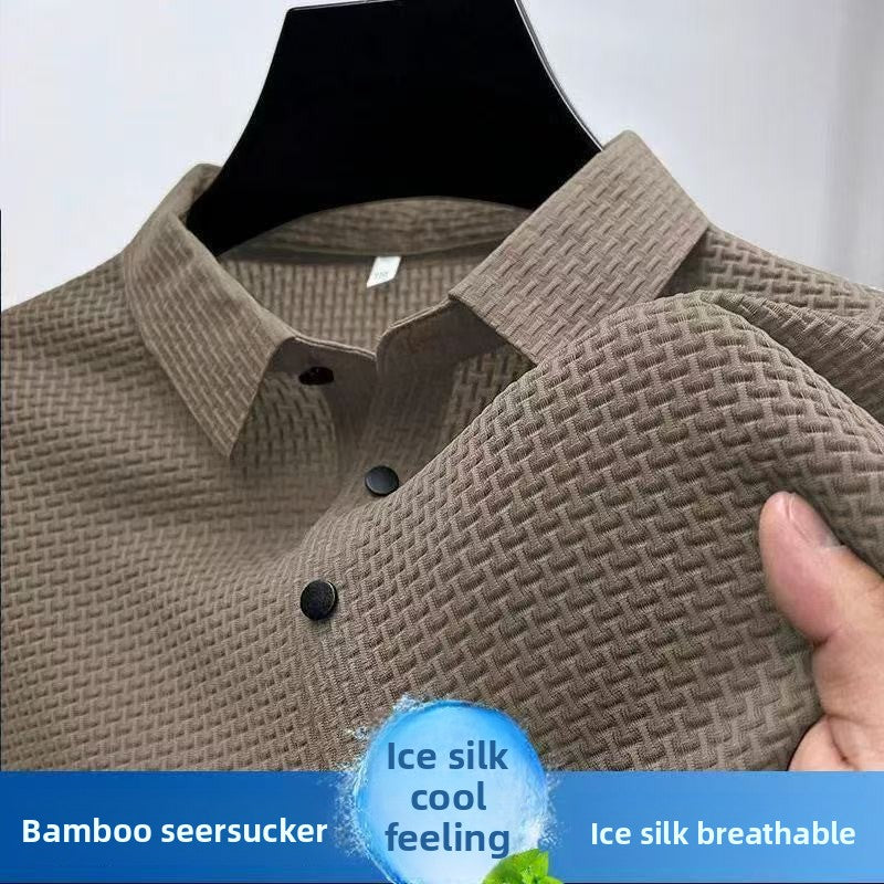 Men's Ice Silk Polo Shirt