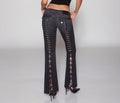 Women's Loose Straight Leg Low Waist Denim Jeans