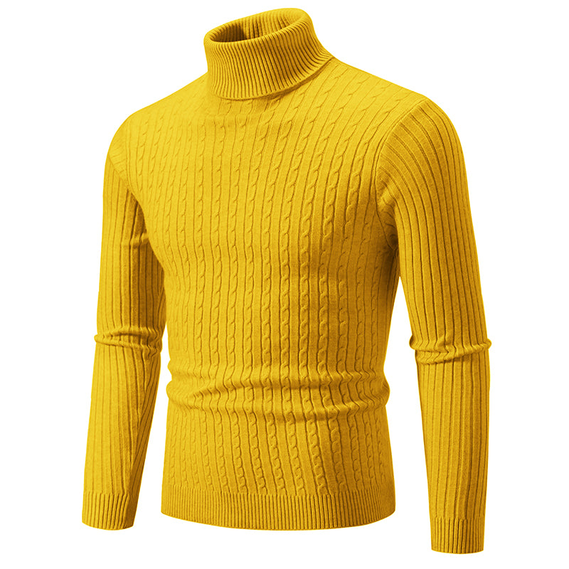 Men's Twist Knit Pullover Sweater