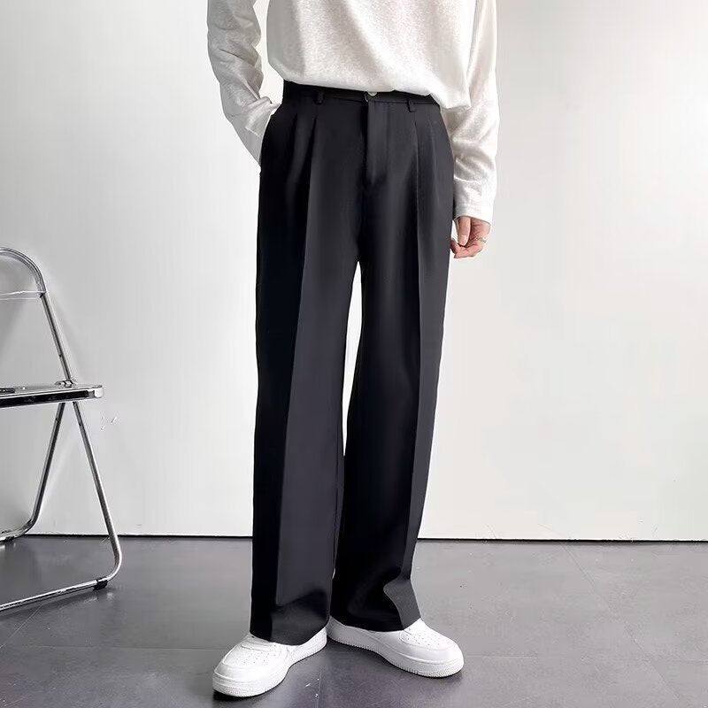 Men's Corduroy Wide Leg Trousers