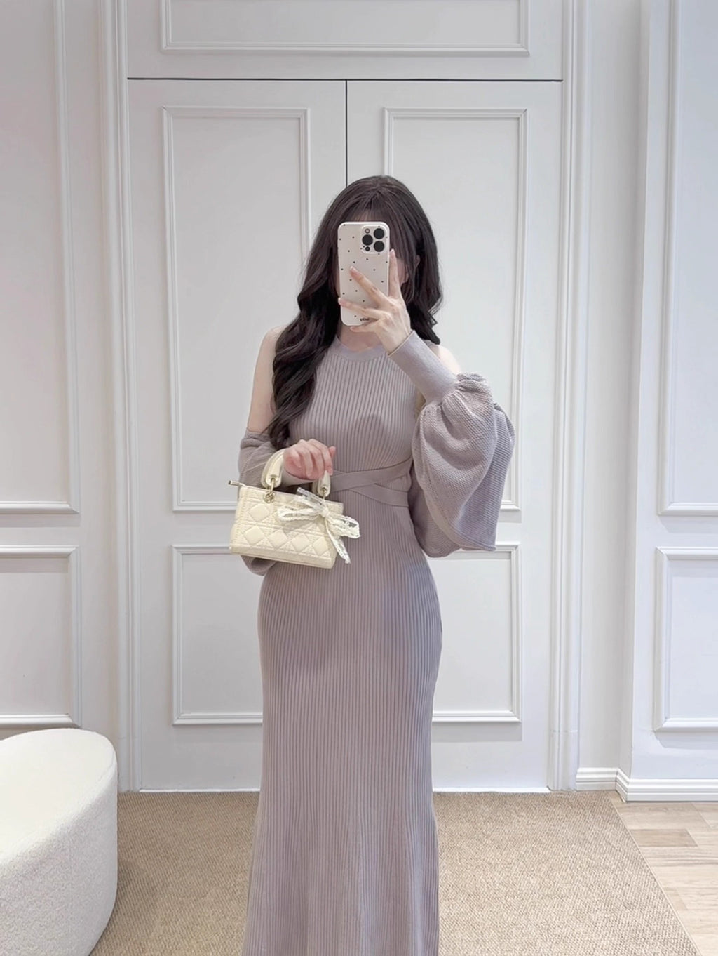 Knitted Dress Set