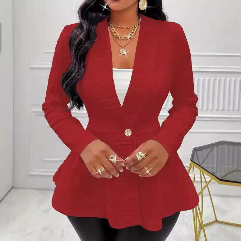 Women's Jacquard Blazer