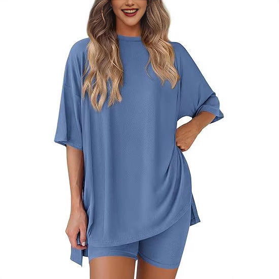 Women's Casual T-Shirt and Shorts Set