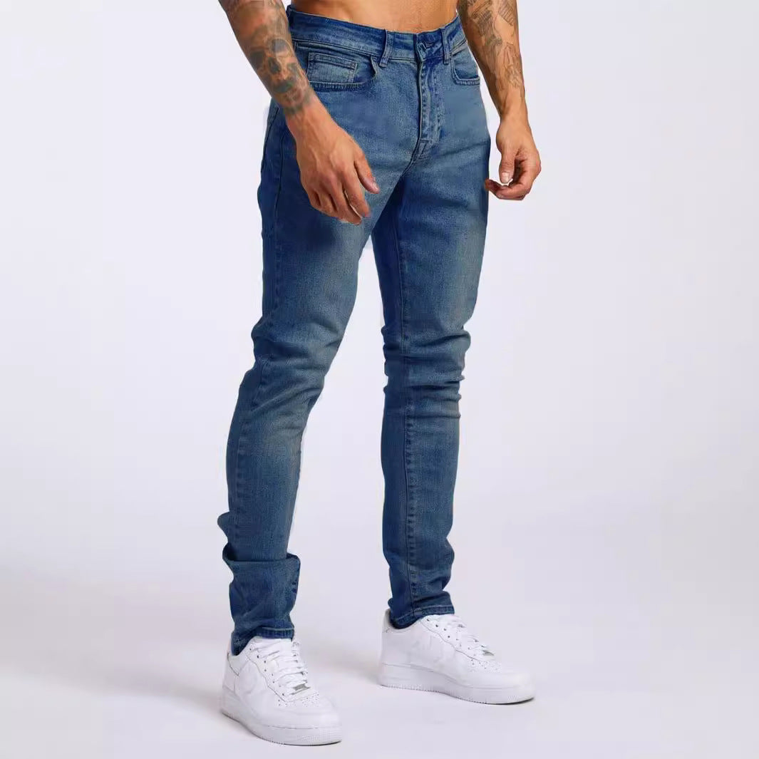Slim-fit high-stretch skinny jeans