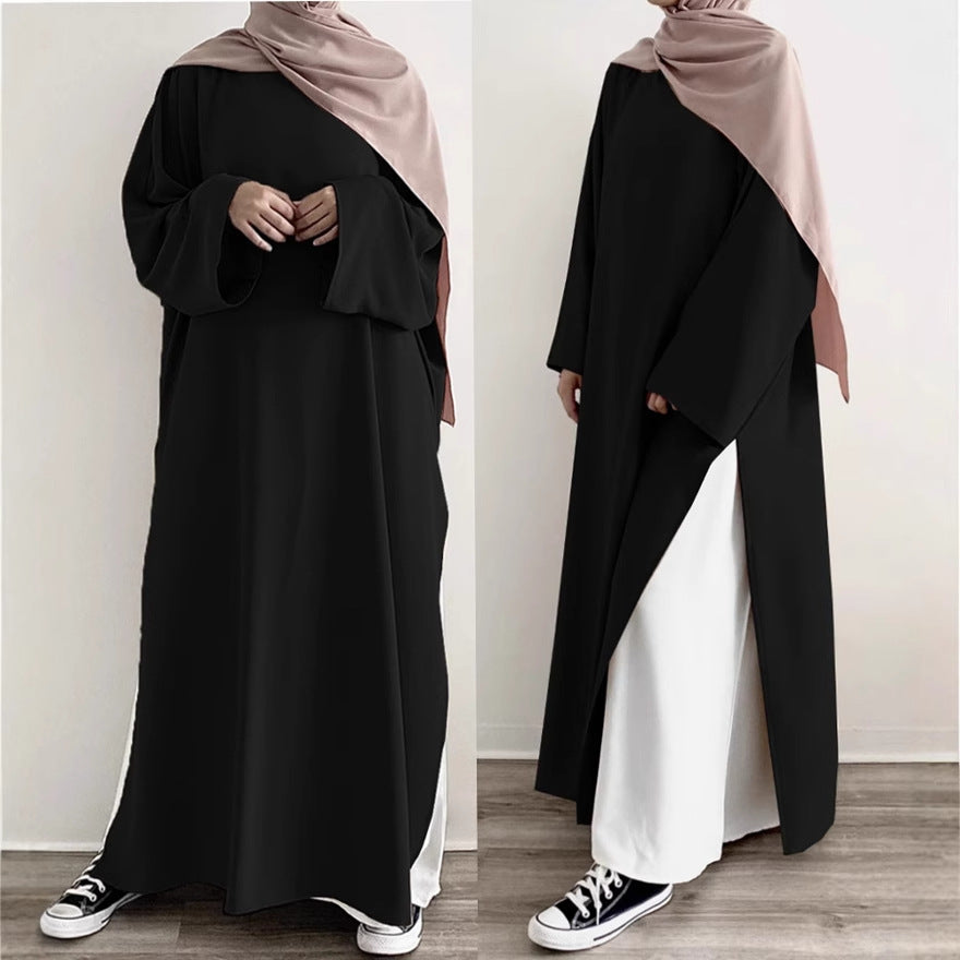 Women's Two-piece Robe and Dress Set