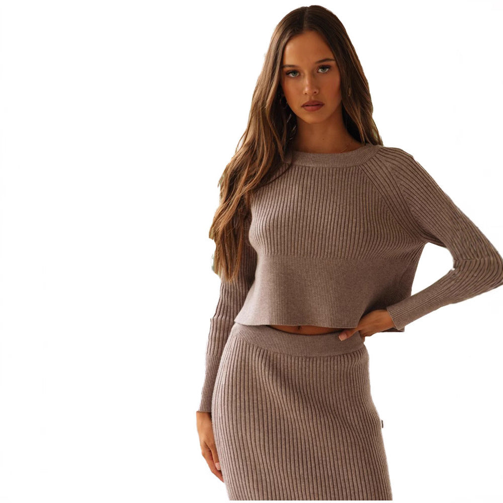 Sweater skirt set