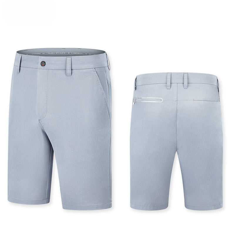 Men's Breathable Golf Shorts Straight Leg Pants