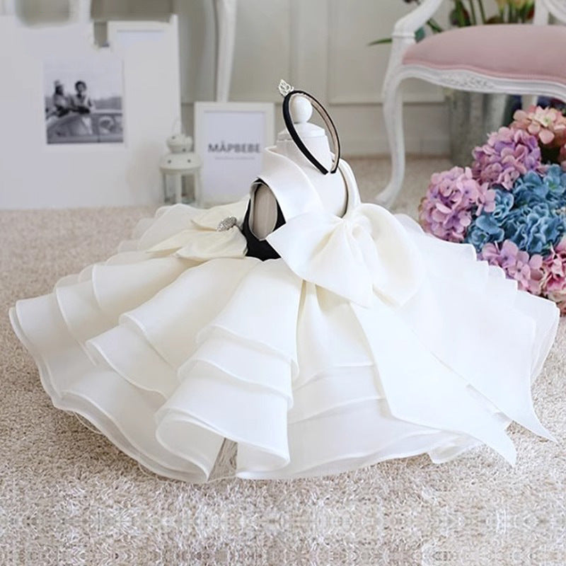 Girl's Puffy Princess Dress