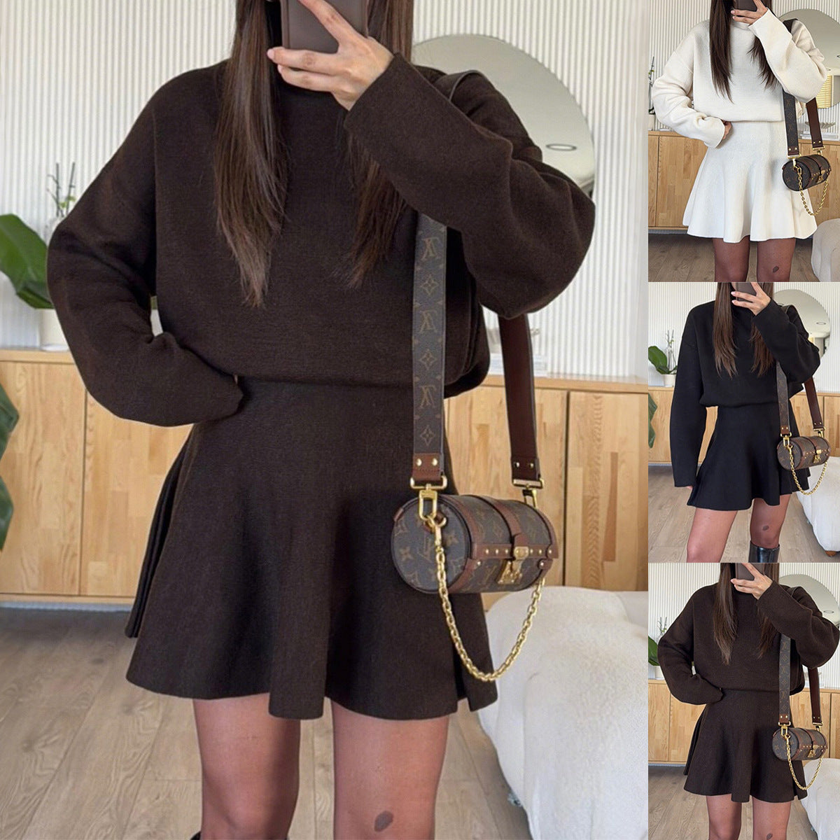 Women's Knitted Suit