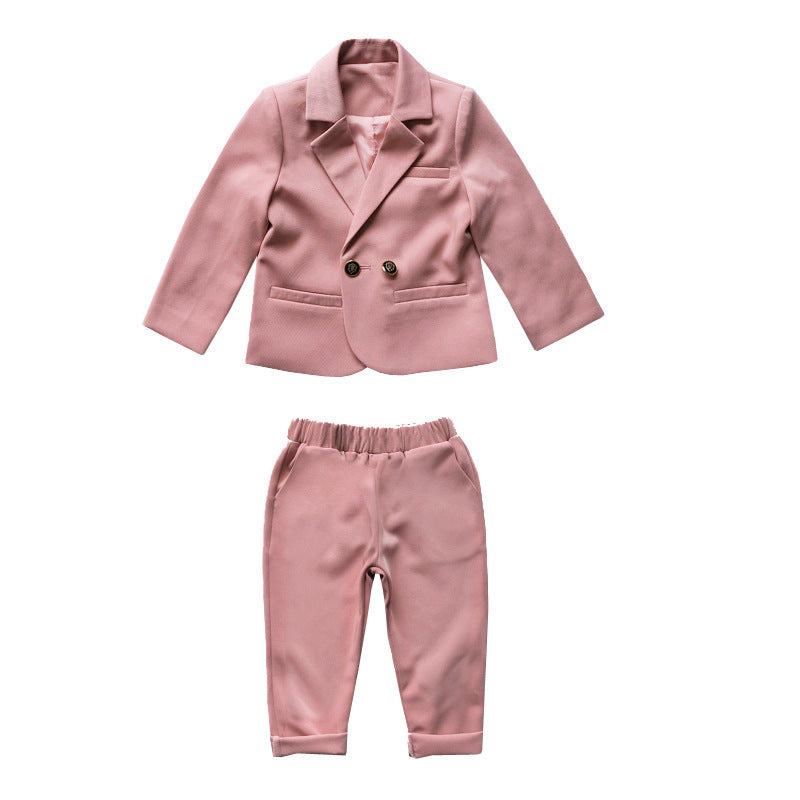 Boys' British Style Suit Set
