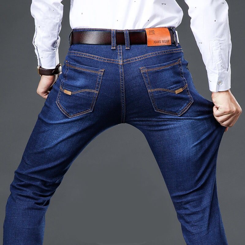 Men's stretch business jeans