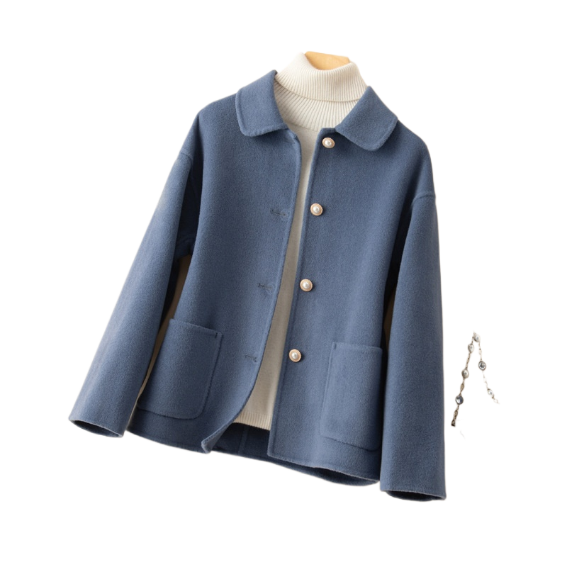 Double-Sided Cashmere Women's Short Coat