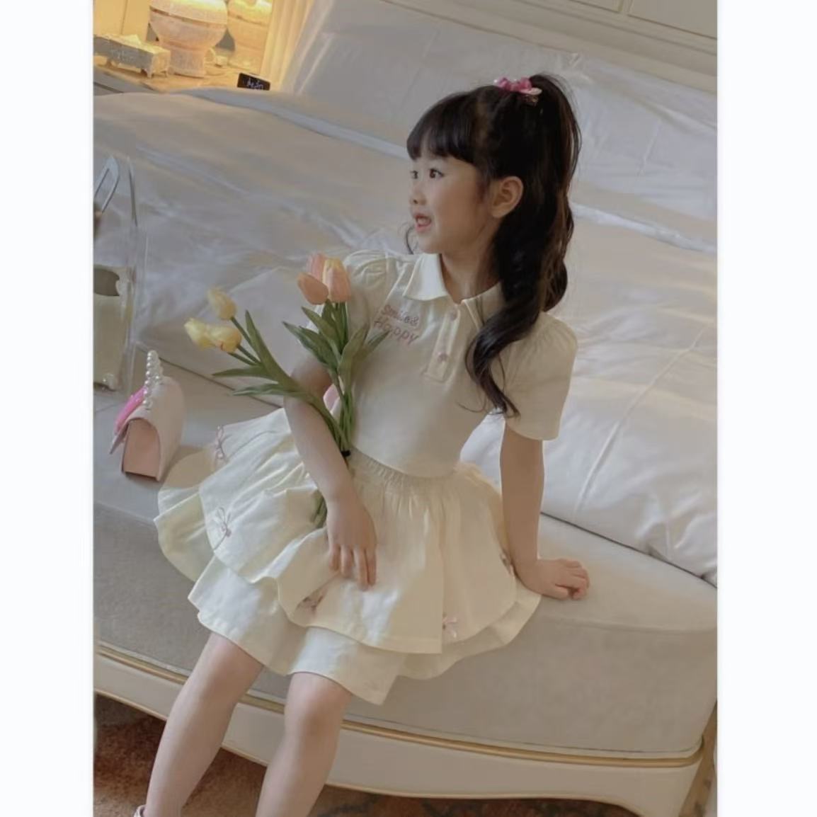 Summer princess dress two-piece set
