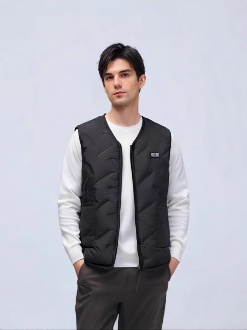 Smart Heating Cotton Vest with 5-Zone Warmth