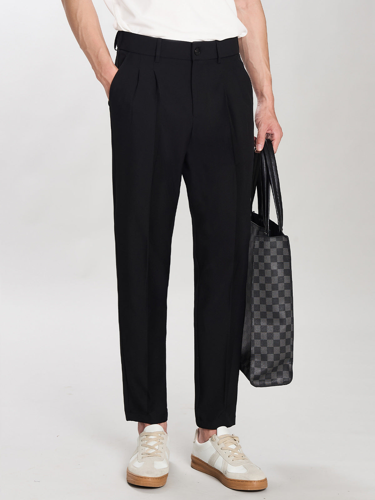 Men's Slim Fit Casual Trousers