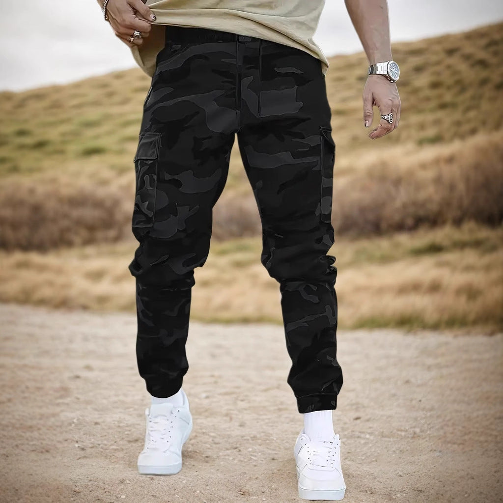 Camouflage work trousers
