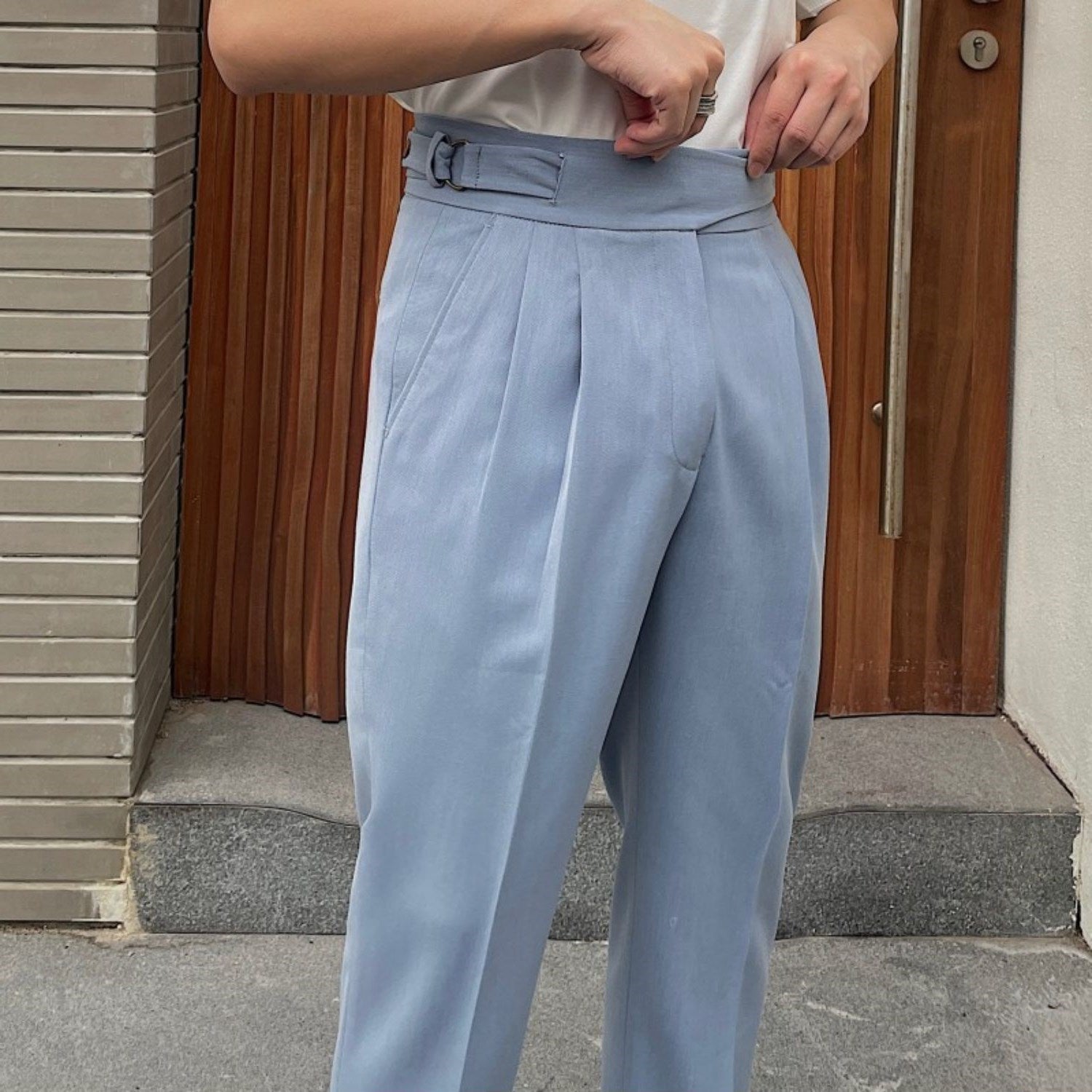 Men's Straight Trousers