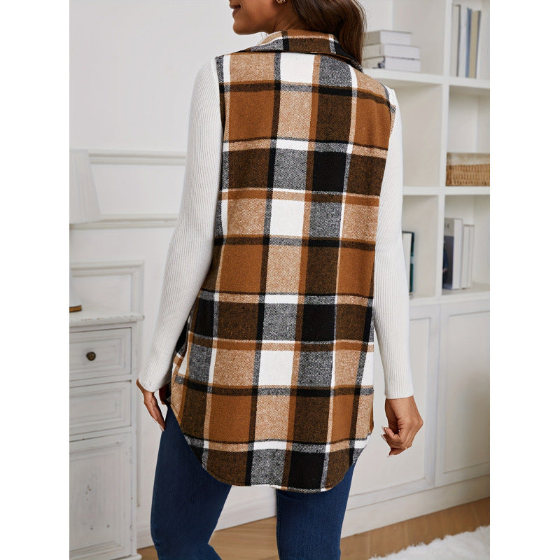 Women's wool vest