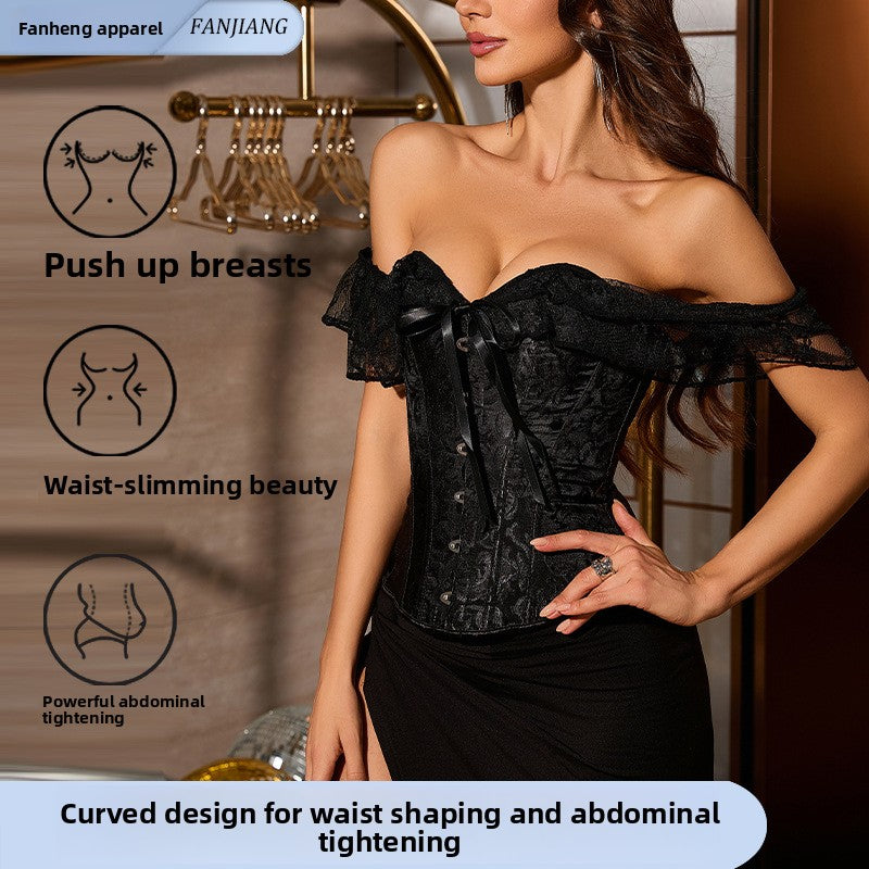 Vintage Lace Corset Top