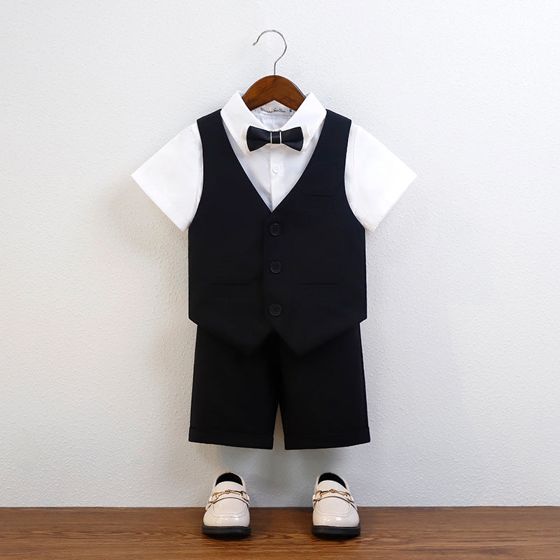 Boys' Formal Vest Suit Set