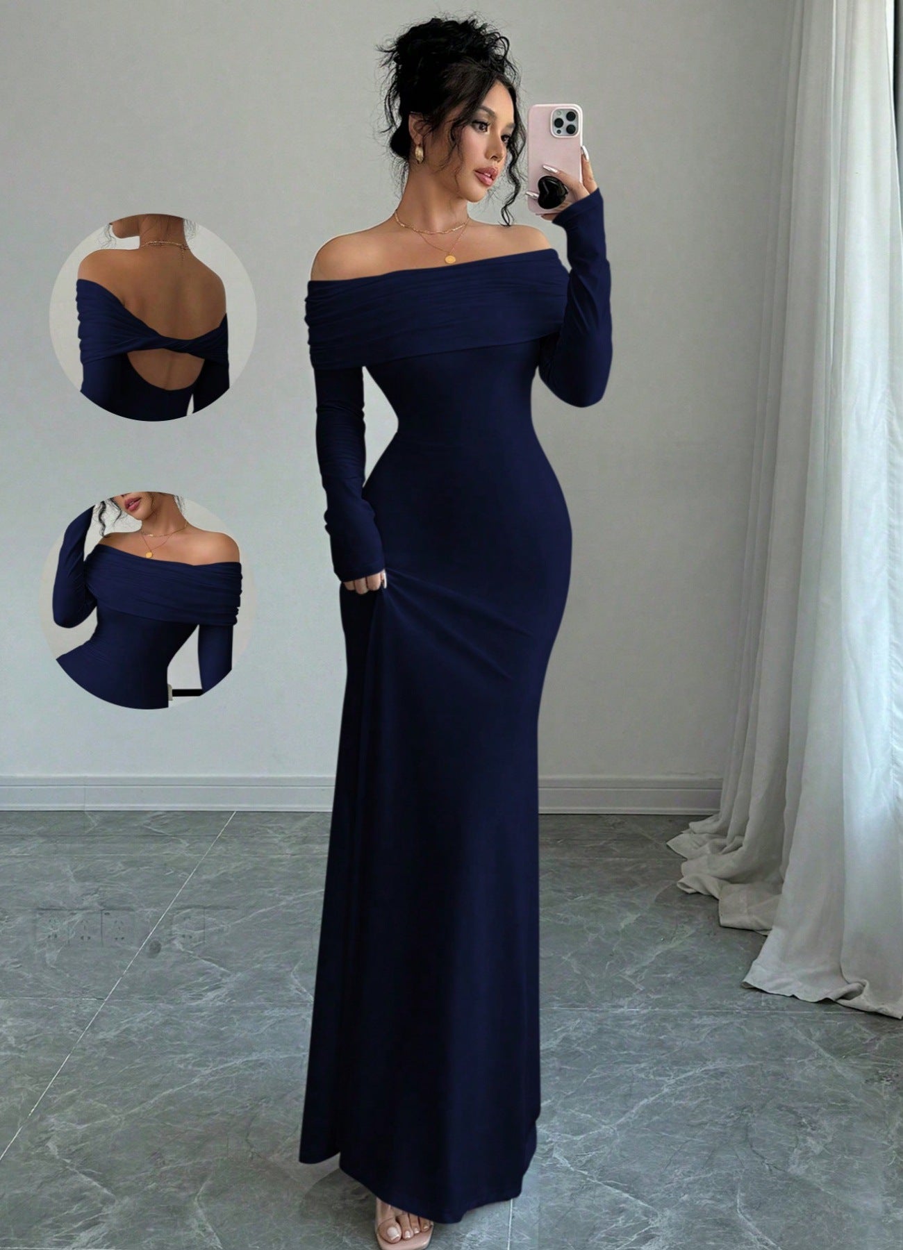 Women's tight-fitting dress