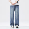 Tencel stretch, thin straight-leg jeans