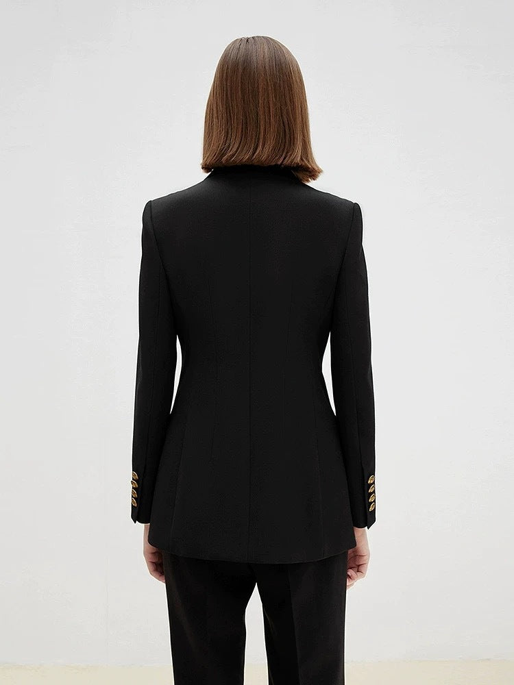 Women's pure wool suit jacket