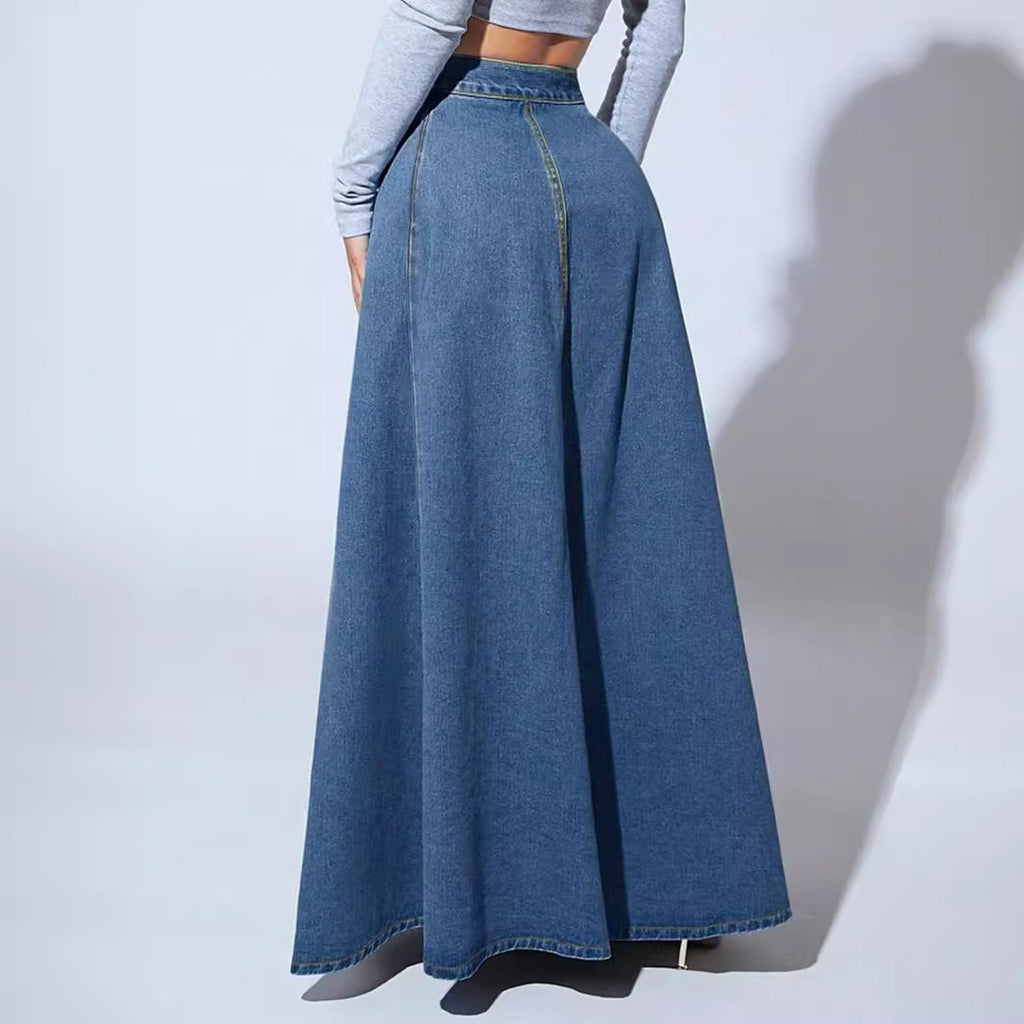 Denim skirt