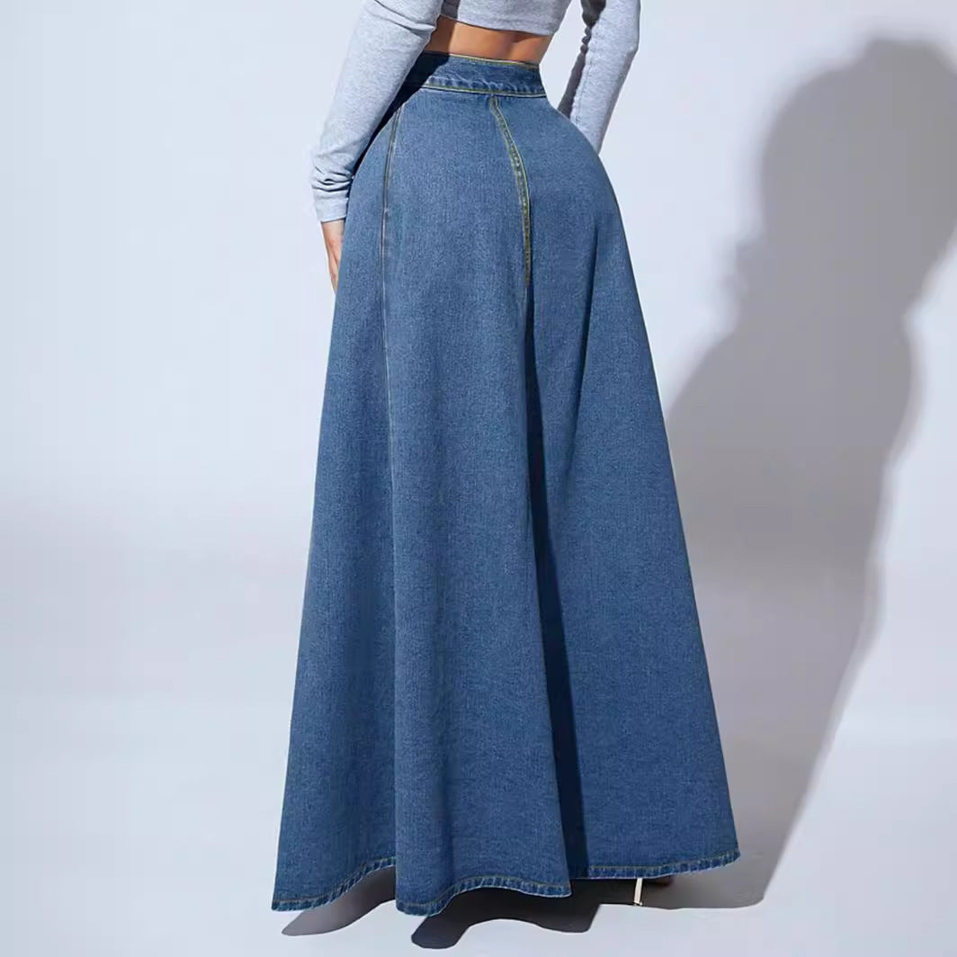 Denim skirt