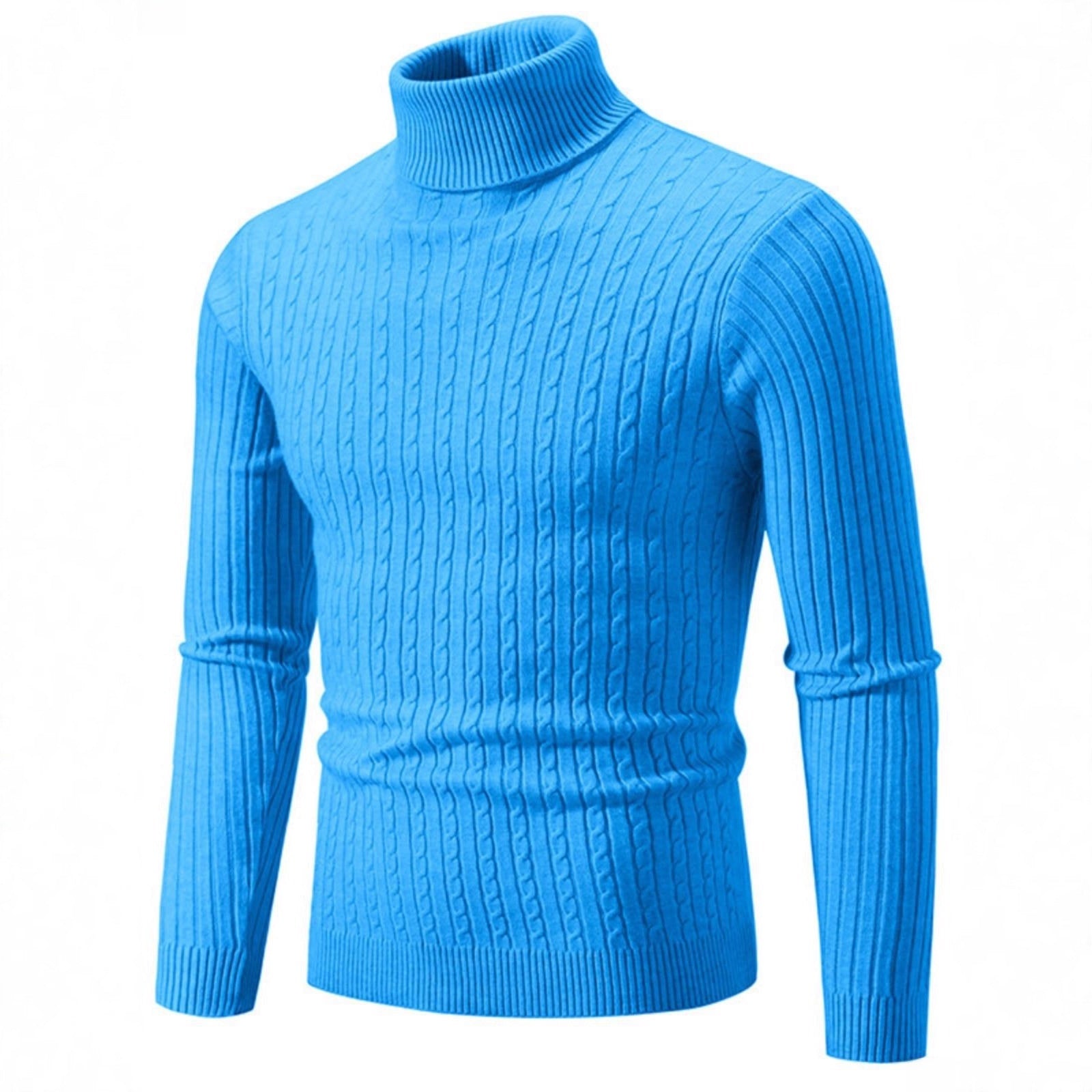 Men's Twist Knit Pullover Sweater