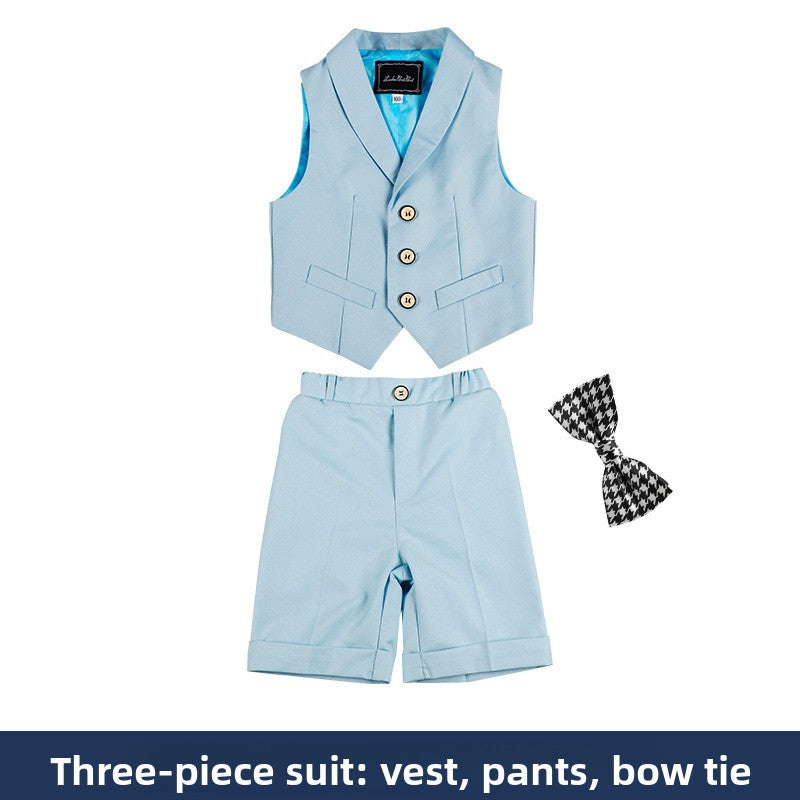 Children's Vest Short Sleeve Suit Summer