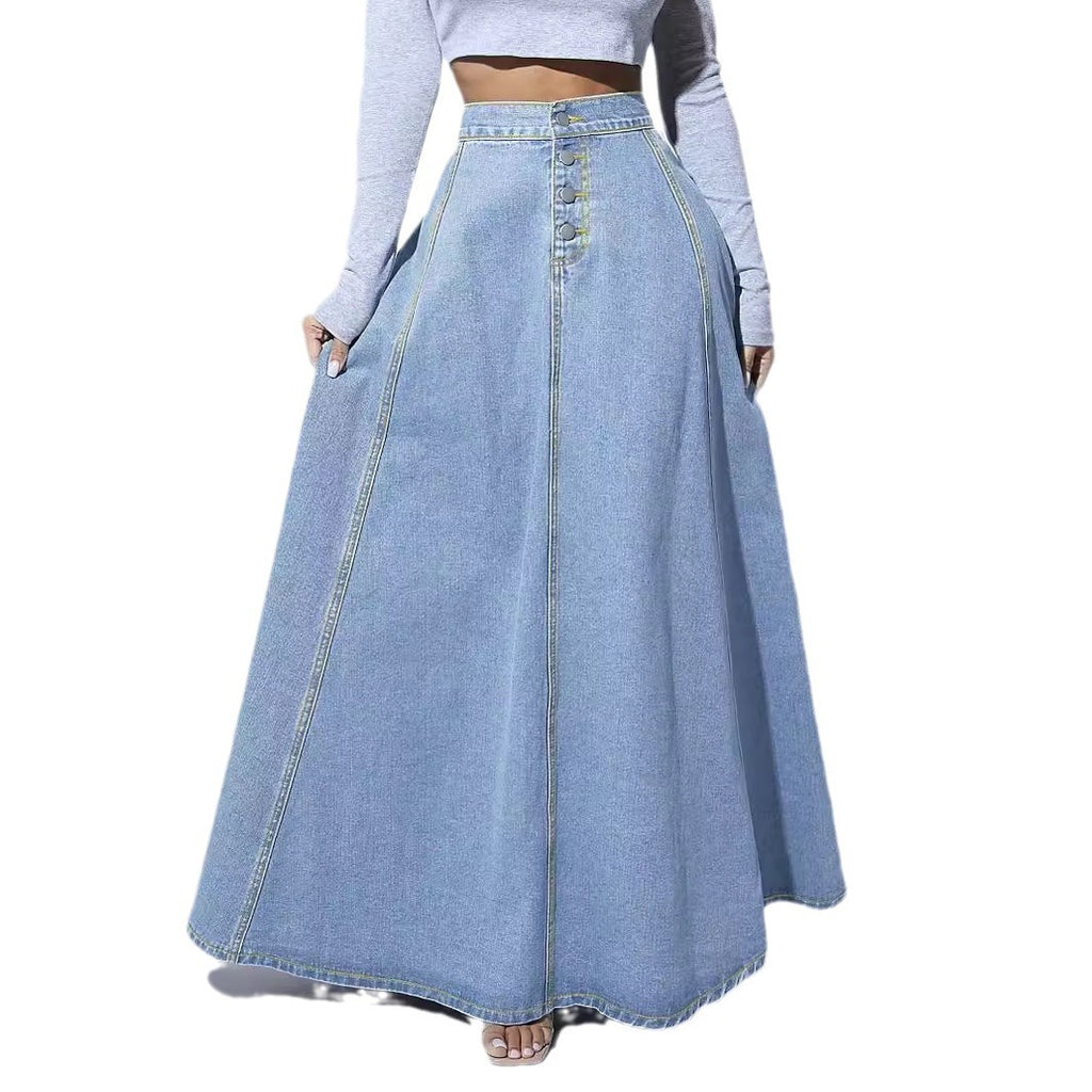 Denim skirt