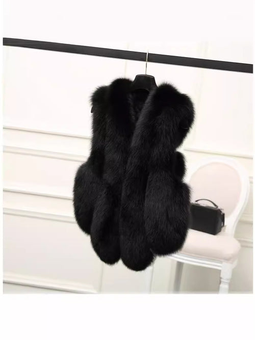 Women's Faux Fur Vest