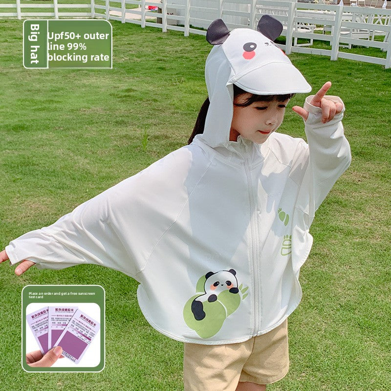 Children's Lightweight UV Protection Hooded Jacket