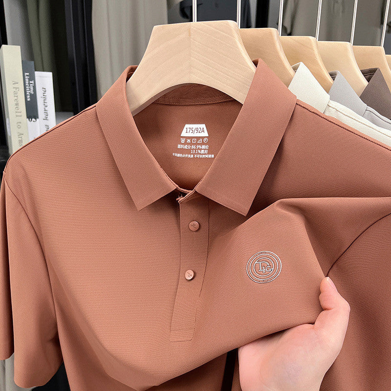 Men's Casual Short Sleeve Polo Shirt