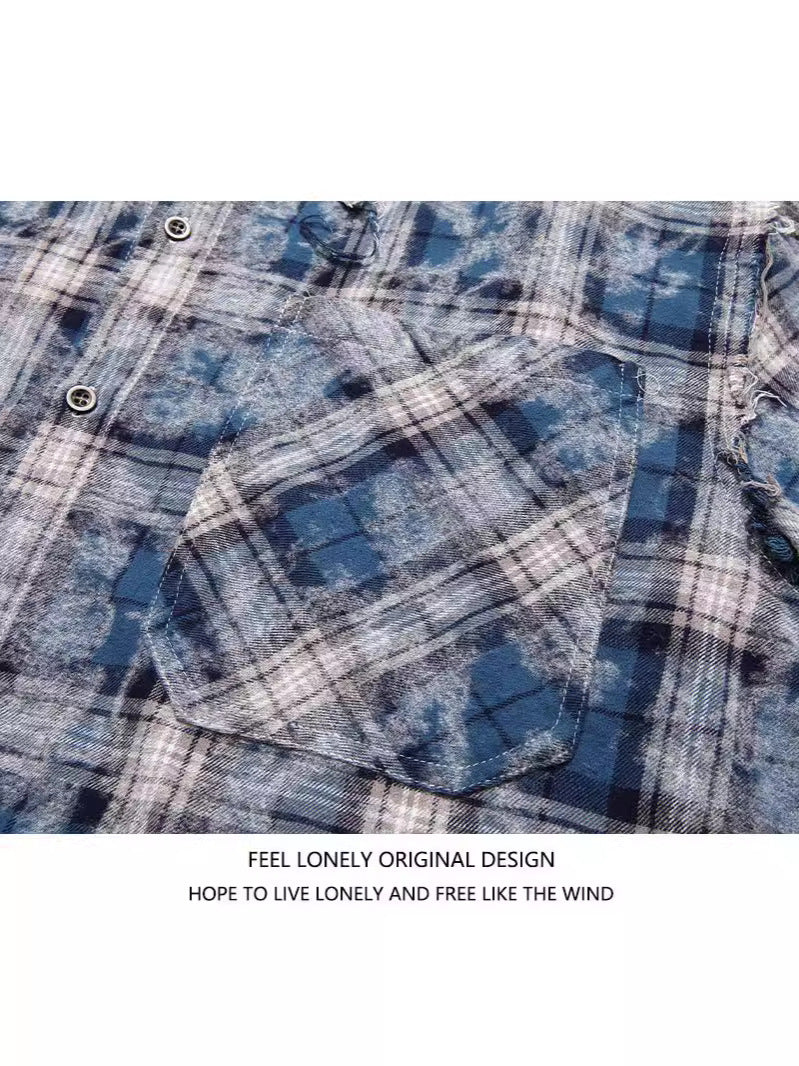 Men's plaid shirt