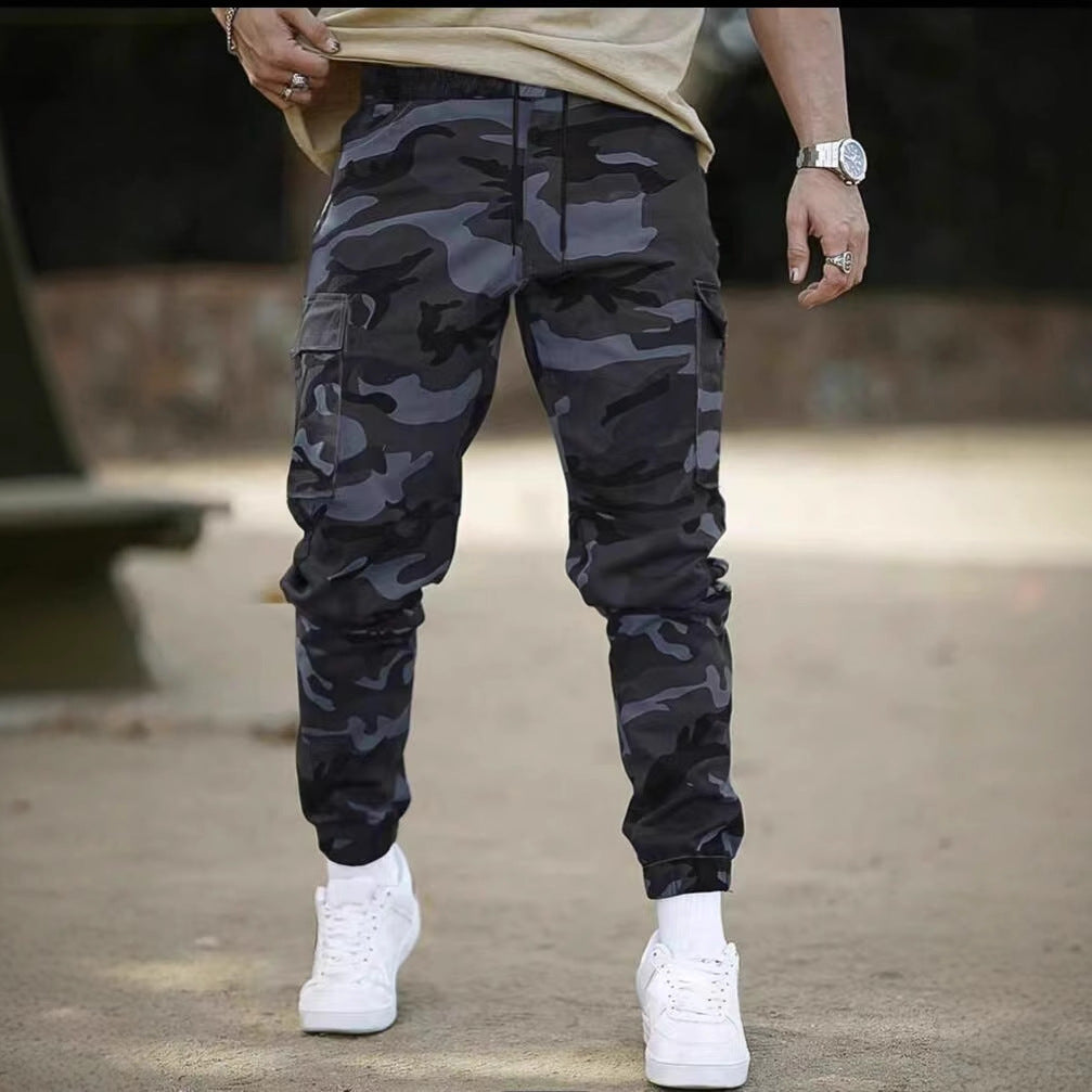 Camouflage work trousers