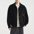 Knitted patchwork coat