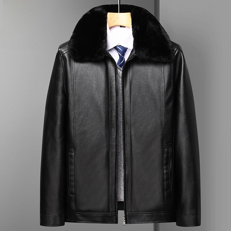 Men's leather jacket